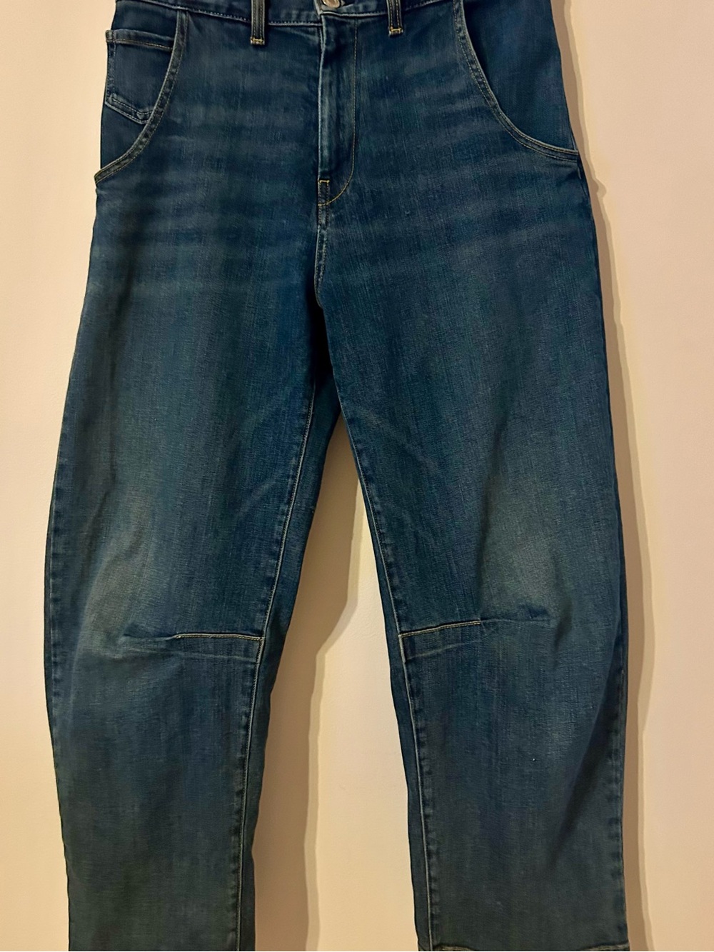 Nili Lotan Emerson Jean Barrel Leg Classic Wash 29 - Picture 2 of 8